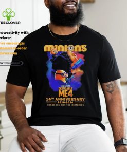 Despicable Me 4 Minions 14th Anniversary 2010 2024 Thank You For The Memories T shirt
