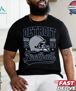 Detroit Football Vintage Unisex Retro Style Shirt