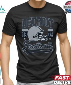 Detroit Football Vintage Unisex Retro Style Shirt