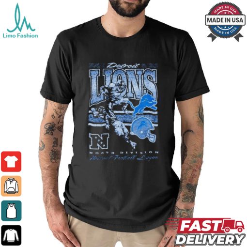 Detroit Lions North Division national football league retro shirt