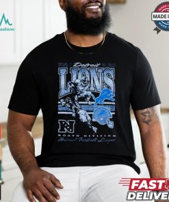 Detroit Lions North Division national football league retro shirt