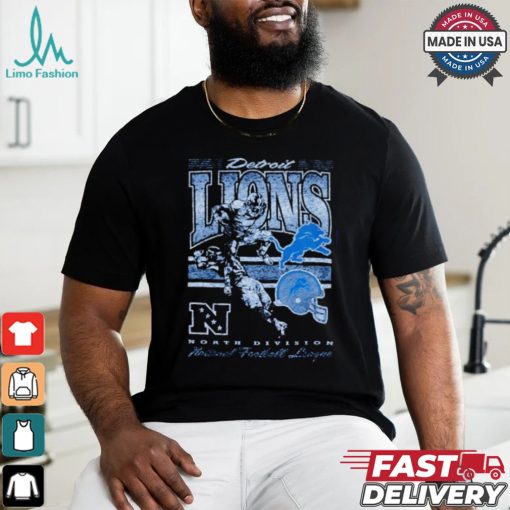 Detroit Lions North Division national football league retro shirt