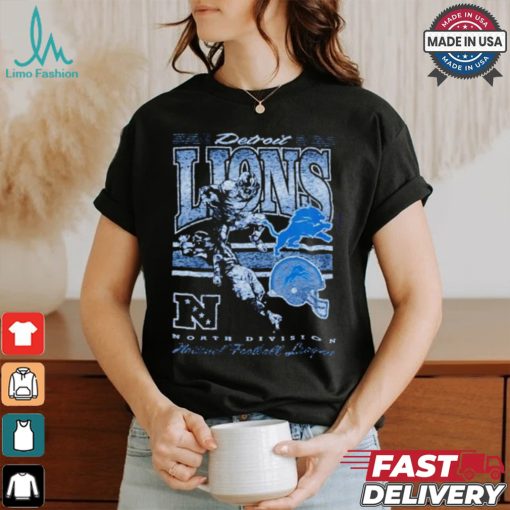 Detroit Lions North Division national football league retro shirt