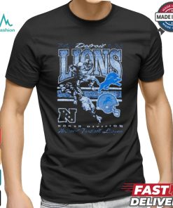 Detroit Lions North Division national football league retro shirt