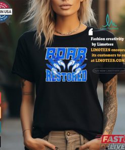 Detroit Lions Roar Restored Scratches Shirt