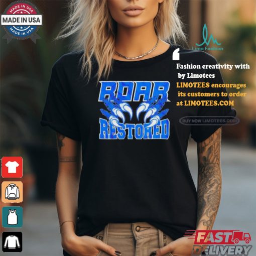 Detroit Lions Roar Restored Scratches Shirt