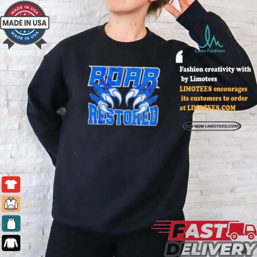 Detroit Lions Roar Restored Scratches Shirt