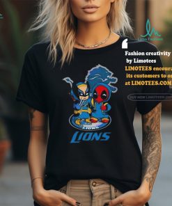 Detroit Lions x Deadpool Fan Lovers T Shirt