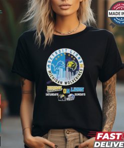 Detroit Lions – Michigan Wolverines Unisex T Shirt