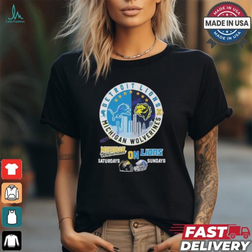 Detroit Lions – Michigan Wolverines Unisex T Shirt
