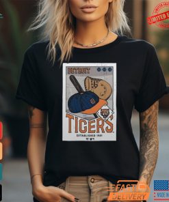 Detroit Tigers Levelwear Uphill Cooperstown Collection Core Logo Shirt