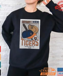 Detroit Tigers Levelwear Uphill Cooperstown Collection Core Logo Shirt