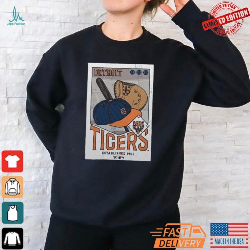 Detroit Tigers Levelwear Uphill Cooperstown Collection Core Logo Shirt
