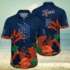 Tropical Palm Beach Scenery Boston Red Sox Hawaiian Shirt