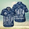 Nighttime Hibiscus Dark Leaf Detroit Tigers Aloha Shirt