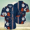 Texas Rangers Tropical Foliage Customizable Hawaiian Shirt