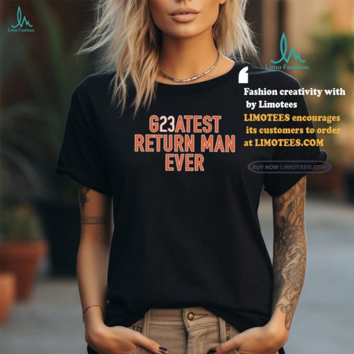 Devin Hester 23 Chicago Bears Greatest Return Man Ever Shirt