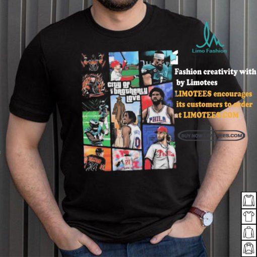 Dhwani Gta X Philly Sports City Of Brotherly Love Shirt