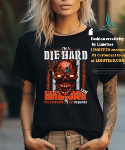 Die Hard Fan CLEVELAND BROWNS T Shirt