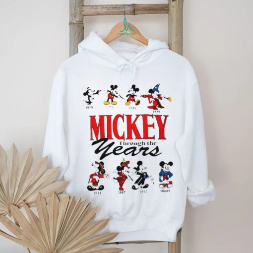 Disney Mickey Mouse through the Years shirt