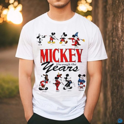 Disney Mickey Mouse through the Years shirt