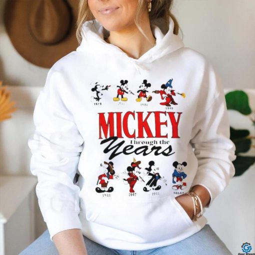 Disney Mickey Mouse through the Years shirt