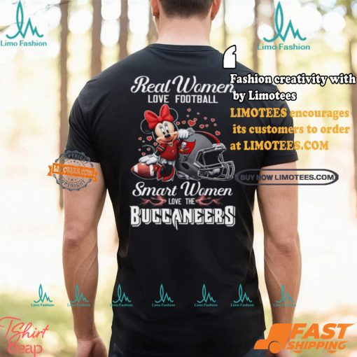 Dney Real Women Love Football Smart Women Love The Buccaneers Shirt