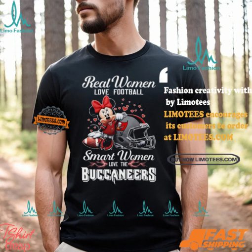 Dney Real Women Love Football Smart Women Love The Buccaneers Shirt
