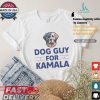 Kamala Harris Blue Flamingo Walking Madam President 2024 Lotus For Potus T shirt