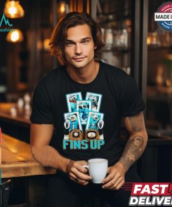 Dolphins Miami football players fins up NFL Shirt