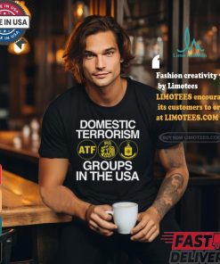 Domestic Terrorism Atf Irs Cia Groups In The Usa Shirt