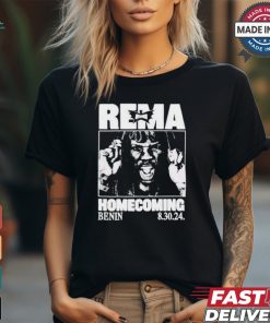 Don jazzy wearing rema homecoming Benin 8 30 24 T shirt