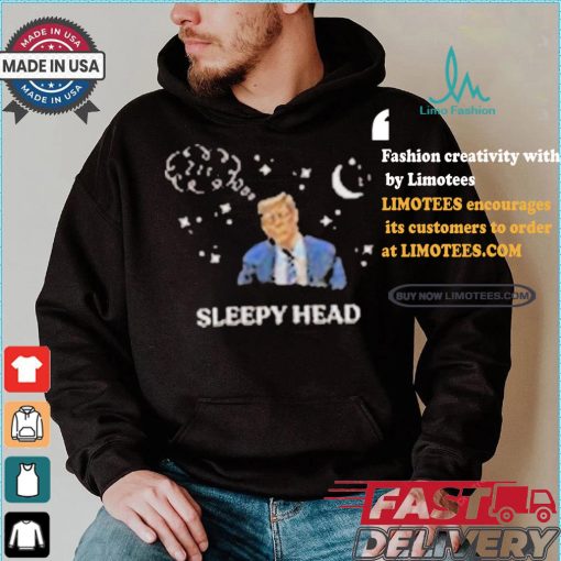 Donald Trump Sleep Head 2024 T shirt