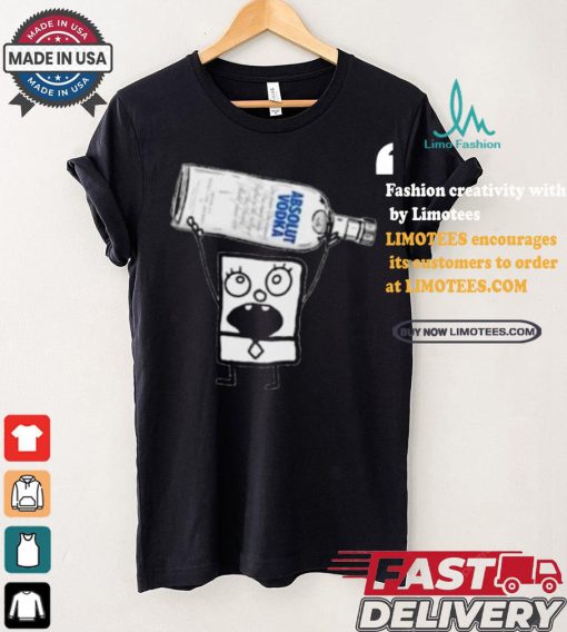 Doodlebob Absolut Vodka T Shirt