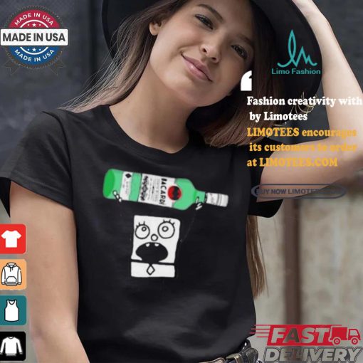 Doodlebob Bacardi Carta Blanca T Shirt