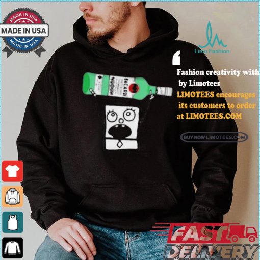 Doodlebob Bacardi Carta Blanca T Shirt