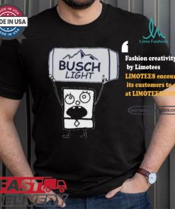 Doodlebob Busch Light Beer T Shirt