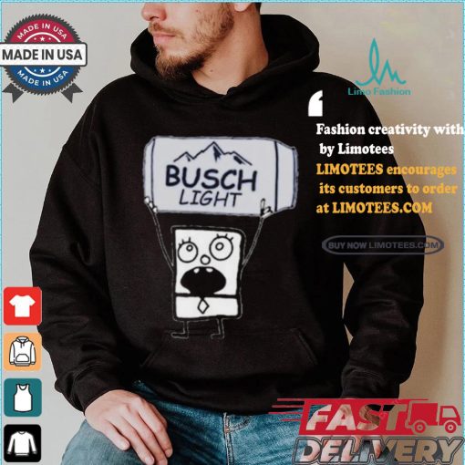 Doodlebob Busch Light Beer T Shirt