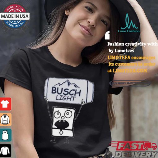 Doodlebob Busch Light Beer T Shirt