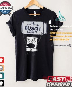 Doodlebob Busch Light Beer T Shirt