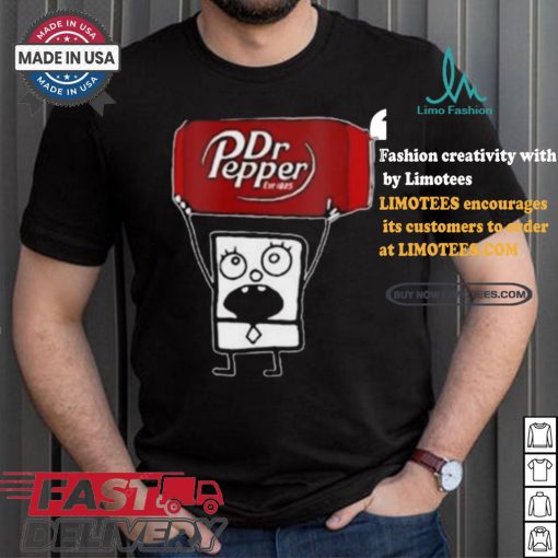 Doodlebob Dr Pepper T Shirt