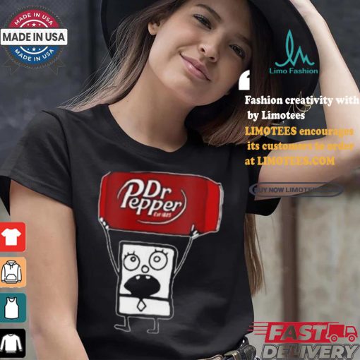 Doodlebob Dr Pepper T Shirt
