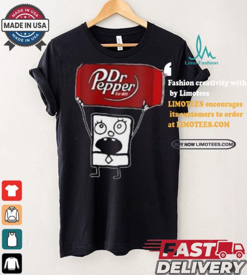 Doodlebob Dr Pepper T Shirt