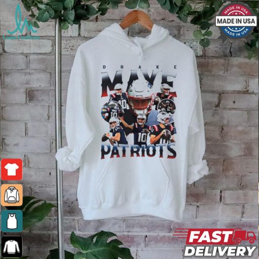 Drake Maye New England Patriots football player graphic shirt