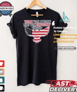 Dream With Ambition Lead With Conviction Kamala Harris America Eagle Support For Harris Walz 24 T shirt