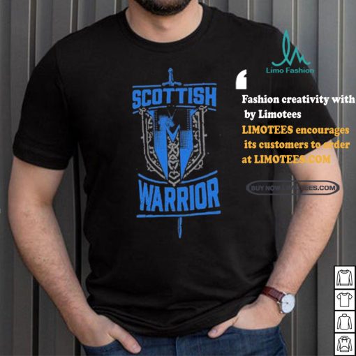 Drew mcintyre castle scottish warrior t shirts