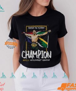 Dricus Du Plessis UFC 305 Champion Shirt