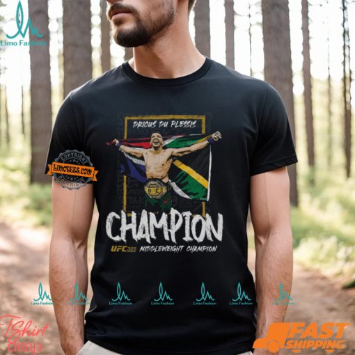 Dricus Du Plessis UFC 305 Champion Shirt