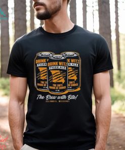 Drink Witz Tiger Ale The Zou’s Drink Of Choice The Brew With Bite Shirt