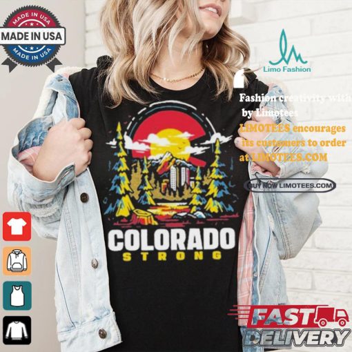 Dude Dad Colorado Strong T shirt